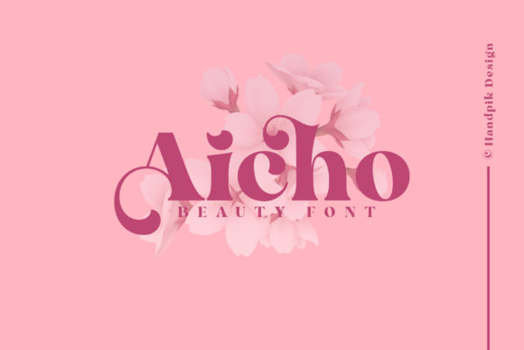 Aicho Font: Bold & Elegant