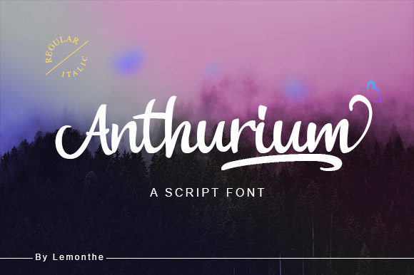 Anthurium Font for Elegant Branding