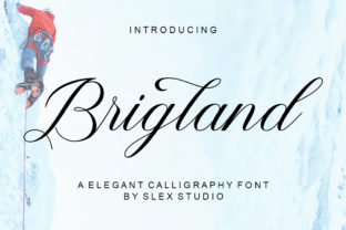 Brigland: A Handwritten Font for Elegant Branding
