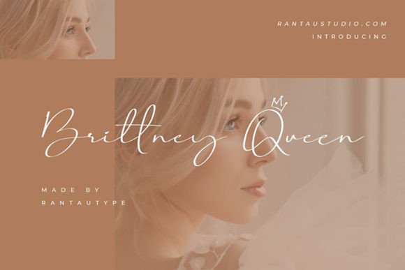 Brittney Queen Font Review