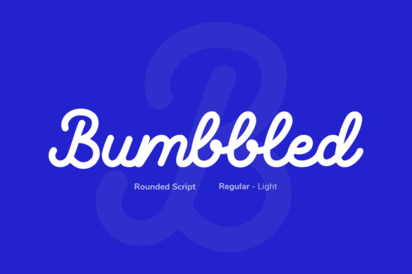 Bumbbled Font: Handwritten Elegance for Makers