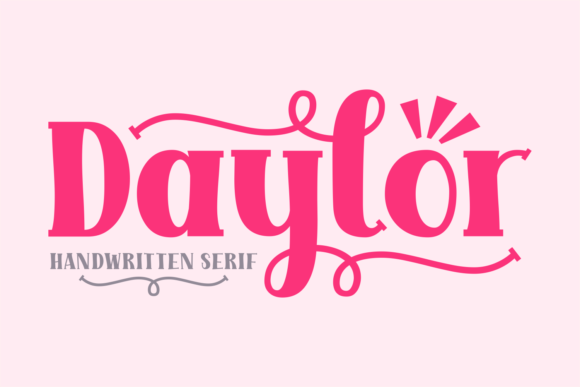 Daylor Font for Creative Design