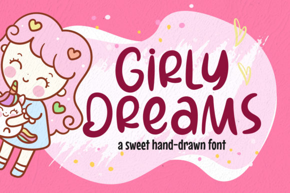 Girly Dreams Font for Business Branding