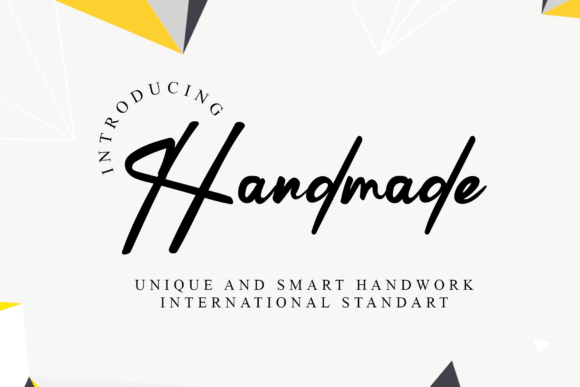 Handmade Font for Business Branding
