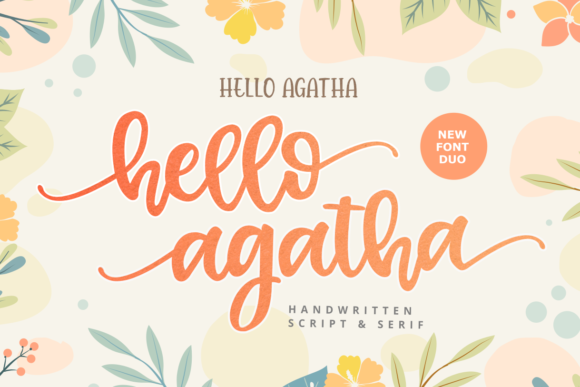 Hello Agatha Font for Professional Branding