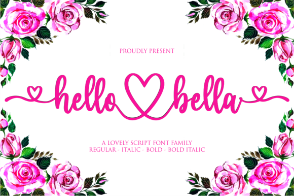 Hello Bella Font for Business Branding