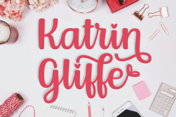 Katrin Gliffe Font for Web Design