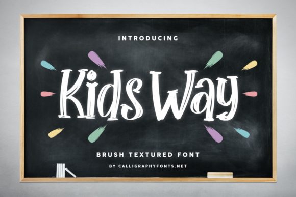 Kids Way Font for Creative Projects