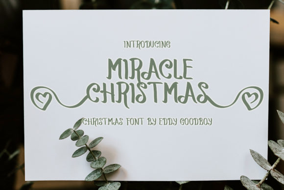 Miracle Christmas Font for Elegant Branding