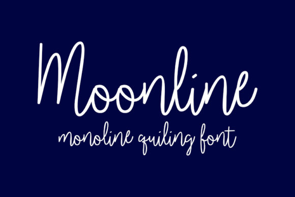 Moonline Font for Elegant Design