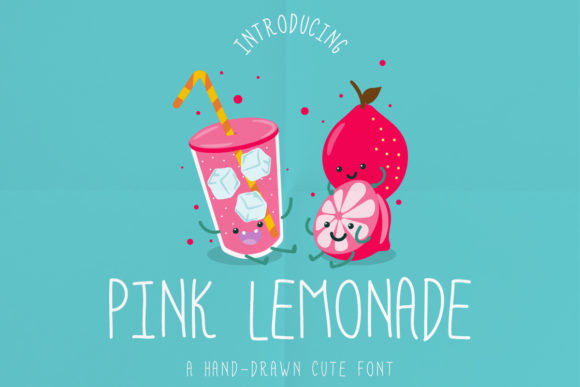 Pink Lemonade Font for Creative Projects