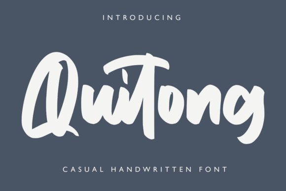 Quitong Font for Bold Branding