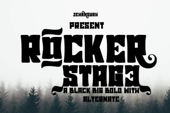 Rocker Stage Font for Bold Branding