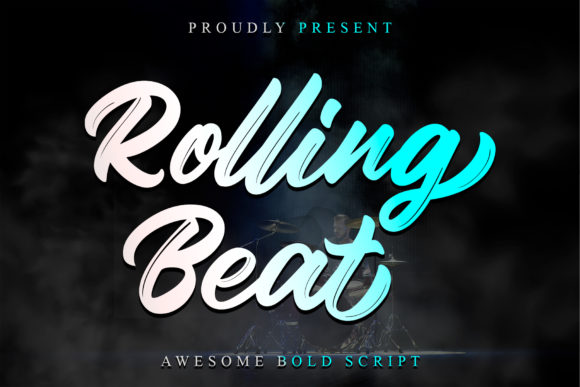 Rolling Beat Font for Creative Design