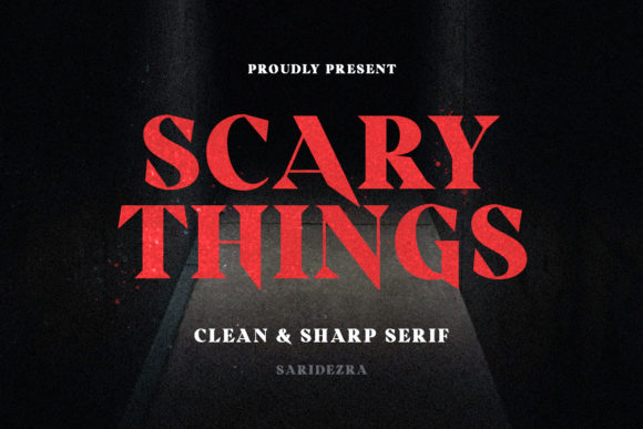 Scary Things Font for Bold Branding