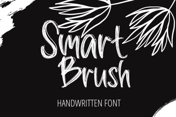 Smart Brush Font for Web Design