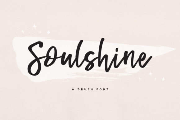 Soulshine Font for Business Branding