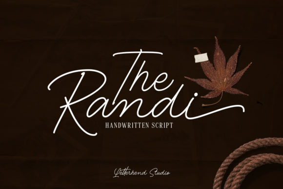 The Randi Font: Elegant Script for Creative Makers