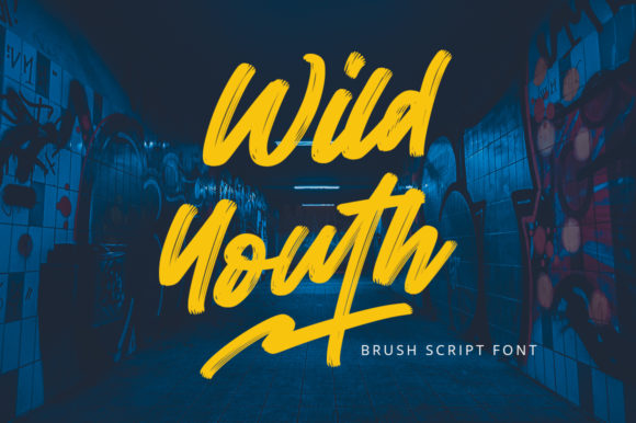 Wild Youth Font for Creative Projects