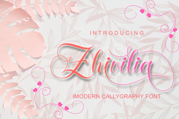 Zhivilia: A Flowing Script Font